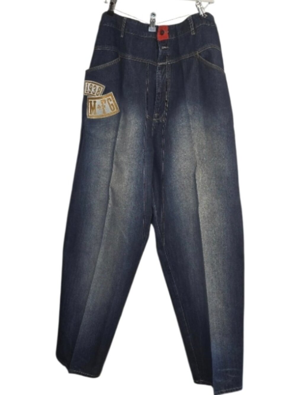 Vintage Marithe Francois Girbaud Jeans Mens 44 Pants Denim Long Baggy Y2K HipHop